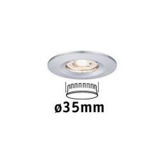 LED vestavné svítidlo Nova mini nevýklopné IP44 1x4W 2.700K chrom 230V 94302