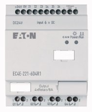 Eaton 114296 Řídicí relé, rozšíření vstupů/výstupů 6/4 EC4E-221-6D4R1