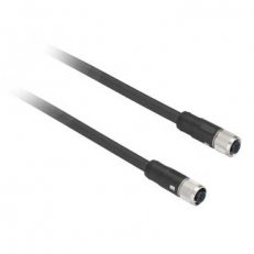 Kabel PVC s konektorem M12 přímý zásuvka,3 piny L=10m TELEMECANIQUE XZCPV1141L10