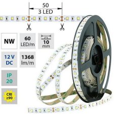 LED pásek SMD2835 NW, 60LED, 50m, 12V, 14,4 W/m MCLED ML-121.701.60.2
