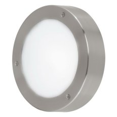 Nástěnné/stropní svítidlo VENTO 2 LED nerezová ocel/bílá 5,4W IP44 EGLO 96365