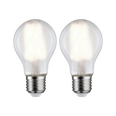 LED žárovka Filament E27 230V 2x7W 4000K mat PAULMANN 28924