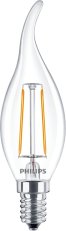 Svíčková LED žárovka PHILIPS CorePro LEDCandle ND 2-25W E14 BA35 827 CL G
