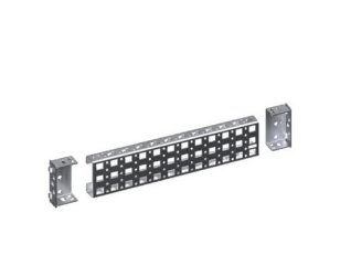 Rittal 8100740 Montážní chassis 23 x 64 mm, pro šířku/hloubku: 400 mm, 2ks