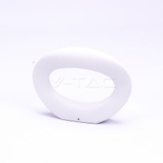 10W LED Wall Light White Body 3000K,  VT