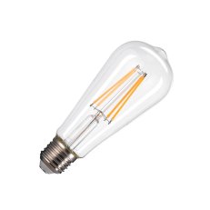 ST58 E27 LED světelný zdroj transparentní 7,5 W 2700 K CRI 90 320° SLV 1005268