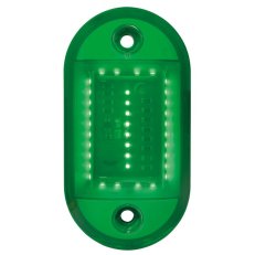 Svítidlo signální T4 LED 24 V, ACDC, zelená, zelená SIRENA 21408