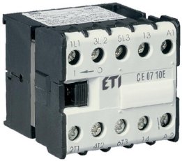 Miniaturní stykač ETI CE07.01-48V-50/60Hz 3p 3xNO+1xNC 16A(AC1)/7A(AC3 400V)