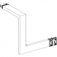 3D koleno 250 A na míru SCHNEIDER KSA250DMBL43A