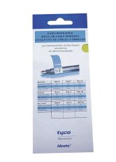 Sada lepícího označení d7 mm x 38 mm (40 ks) CIMCO 182656