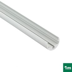 FKU25-1M-EL AL profil FKU25 I pro LED, bez plexi, 1m, elox FK TECHNICS 4731615