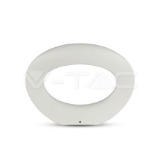 10W LED Wall Light White Body 4000K,  VT