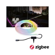 Plug & Shine LED pásek Smart Home Zigbee Smooth IP67 RGBW 39W bílá 94562