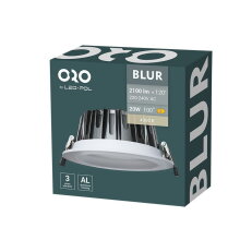 ORO BLUR LED 20W NW-W