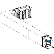 KSA630DLL41F Koleno 630 A horizontální n