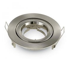 GU10 Fitting Round Satin Nickel,  VT-775