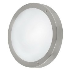 Nástěnné/stropní svítidlo VENTO 1 LED nerezová ocel/bílá 11W IP44 EGLO 94121