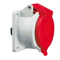 Zásuvka vestavná 32A 5p 400V IP55 6h Quick-Connect BALS 13805