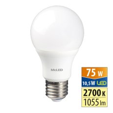 LED žárovka 10,5W, E27, 2700K, CRI80, vyz. úhel 200°, 360° 1055lm