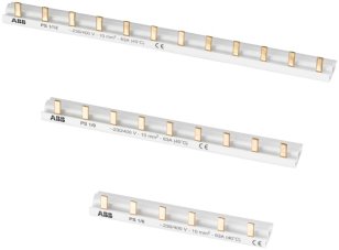 ABB PS1/38NT Propojovací lišta 1-fázová určeno pro: 38 modulů průřez 10mm nulová
