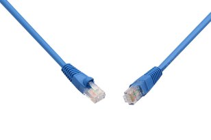 Patch kabel CAT6 UTP PVC 10m modrý snag-proof C6-114BU-10MB SOLARIX 28631009