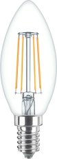 Svíčková LED žárovka PHILIPS CorePro LEDCandle ND 4.3-40W E14 827 B35 CL G