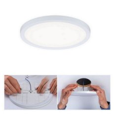 LED vestavné svítidlo Areo VariFit IP44 kruhové 175 13W 4000K bílá 93036