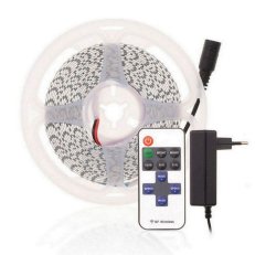 Sada LED pásku 5m 12V-5M10W-WW teplá bílá T-LED 076600