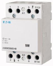 Eaton 248857 Instalační stykač, 230V~, 63A, 2zap. 2vyp. kont. Z-SCH230/63-22