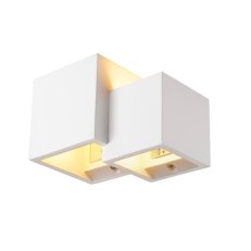 PLASTRA WL CUBES, vnitřní přisazené svítidlo QT14 bílá    SLV 1004733