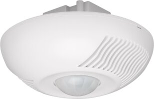 Detektor přítomnosti DUAL (PIR+Ultrazvuk) stropní zapuštěný 360°, 10A MASTER