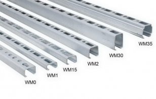 BIS RapidRail Lišta WM15 2m 30x20x1,7