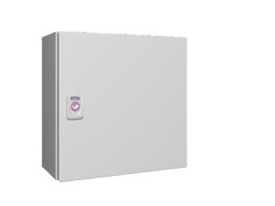 Rittal 1575000 E-Box KX, ŠxVxH: 300x300x155 mm, ocelový plech, s MD, s dveřmi