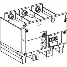 Schneider LV432457 Adaptér pro 4P VIGI na 3P přístroj