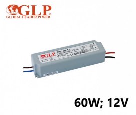 Zdroj konstantního napětí GPV 60W, 12V ALUMIA GPV-60-12