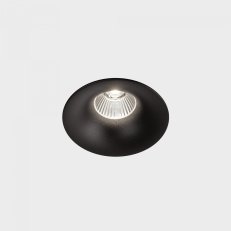 LUXO zapuštěné svítidlo s rámečkem černá 8W 4000K 1-10V KOHL LIGHTING