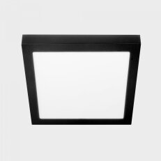 DISC SLIM SQ stropní svítidlo černá 24 W 3000K nestmívatelné KOHL LIGHTING