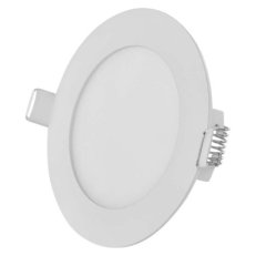 LED vestavné svítidlo NEXXO, kruhové, bílé, 7W, teplá bílá EMOS ZD1124