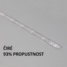 FKU-PA-1M-CL Plexi A čiré pro Al profily FKU22, 55, 1m FK TECHNICS 4739225