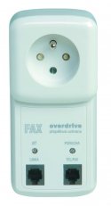 FAX-OVERDRIVE F16 zásuvkový adaptér s přepěťovou ochranou + telef 16 A A01064