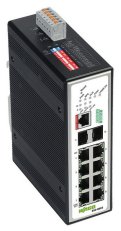 Průmyslový konfigurovatelný switch, 8 portů 100Base-TX, 2 sloty 1000BASE-SX/LX