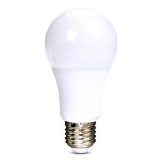 LED žárovka, klasický tvar, 10W, E27, 6000K, 270°, 1100lm SOLIGHT WZ520-2