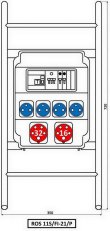 ROS 11S/FI-21/P zás.roz.,1xIE 3253+1xIE