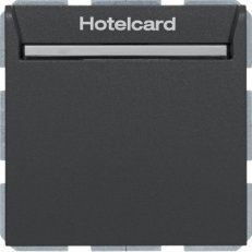 Relé pro hotelovou kartu s centrálním dílem S.1/B.x antracit mat BERKER 16409906