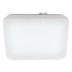 Stropní svítidlo FRANIA-S LED 330X330 bílá/krystal efekt 14,6W IP44 EGLO 900364