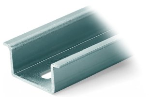 Ocelová nosná lišta 35x15mm Tloušťka 1,5mm stříbrná WAGO 210-508