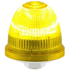 Svítidlo signální OVOLUX LED 12/24 V, ACDC, IP66, 1/2'' NPT, žlutá, světle šedá