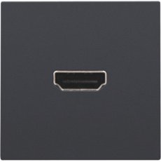Zásuvka HDMI-šroubový konektor ANTHR. NIKO 122-69416
