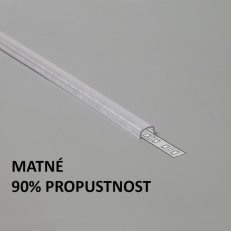 FKU-PI-KLIK-1M-FR Plexi I KLIK matné pro FKU25, 1m FK TECHNICS 4737695