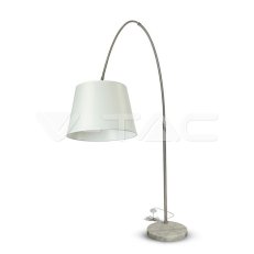 LED Floor Lamp E27 Ivory Lamp Shade ,VT-